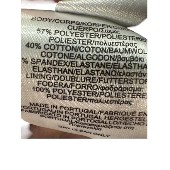 Brooks Brothers Jacquard Sleeveless A-Line Cotton/Poly Sheath Dress Size 4, EUC - Picture 7 of 7